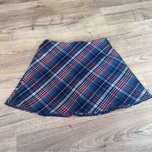 Preppy Plaid A-Line Mini Skirt Size 8 - Primark